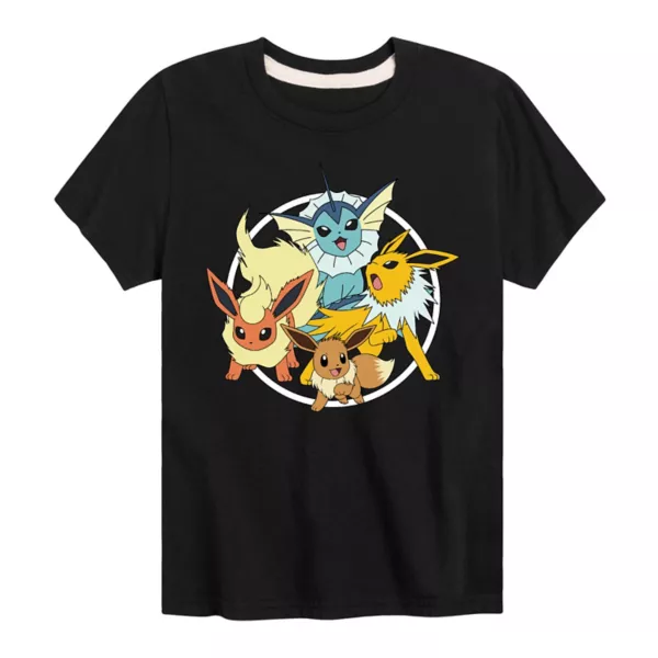 Футболка для мальчиков 8-20 лет с принтом покемонов Licensed Character, черный
Футболка для мальчиков 8-20 лет с принтом покемонов Licensed Character, черный