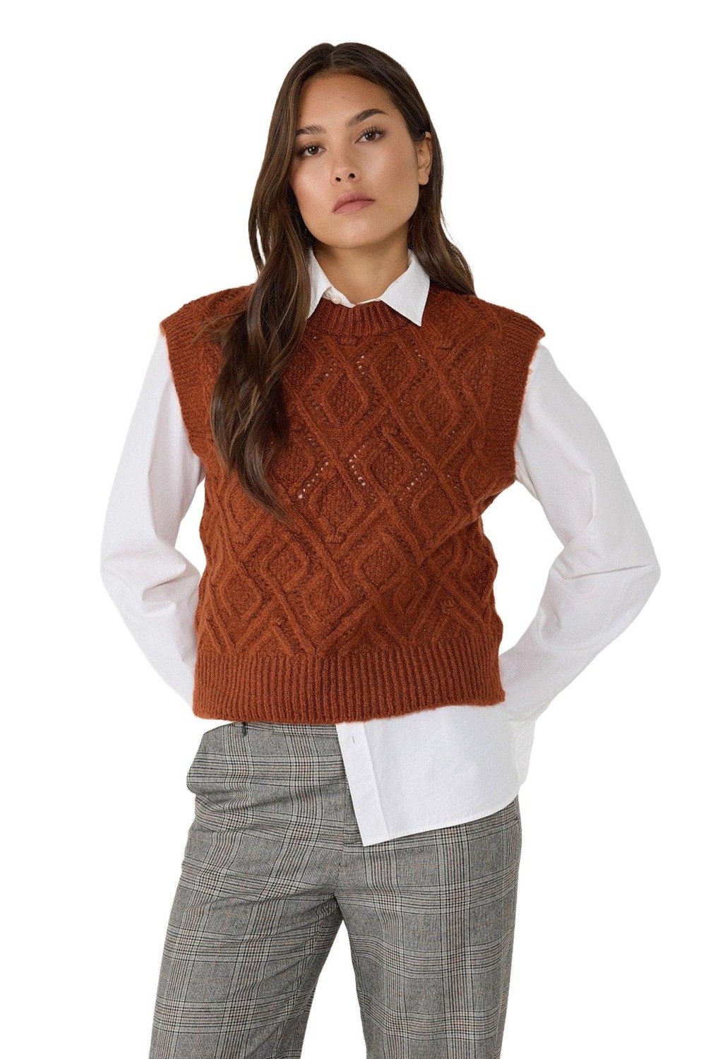 No Matter What Свитер в цвете Auburn
No Matter What Свитер в цвете Auburn