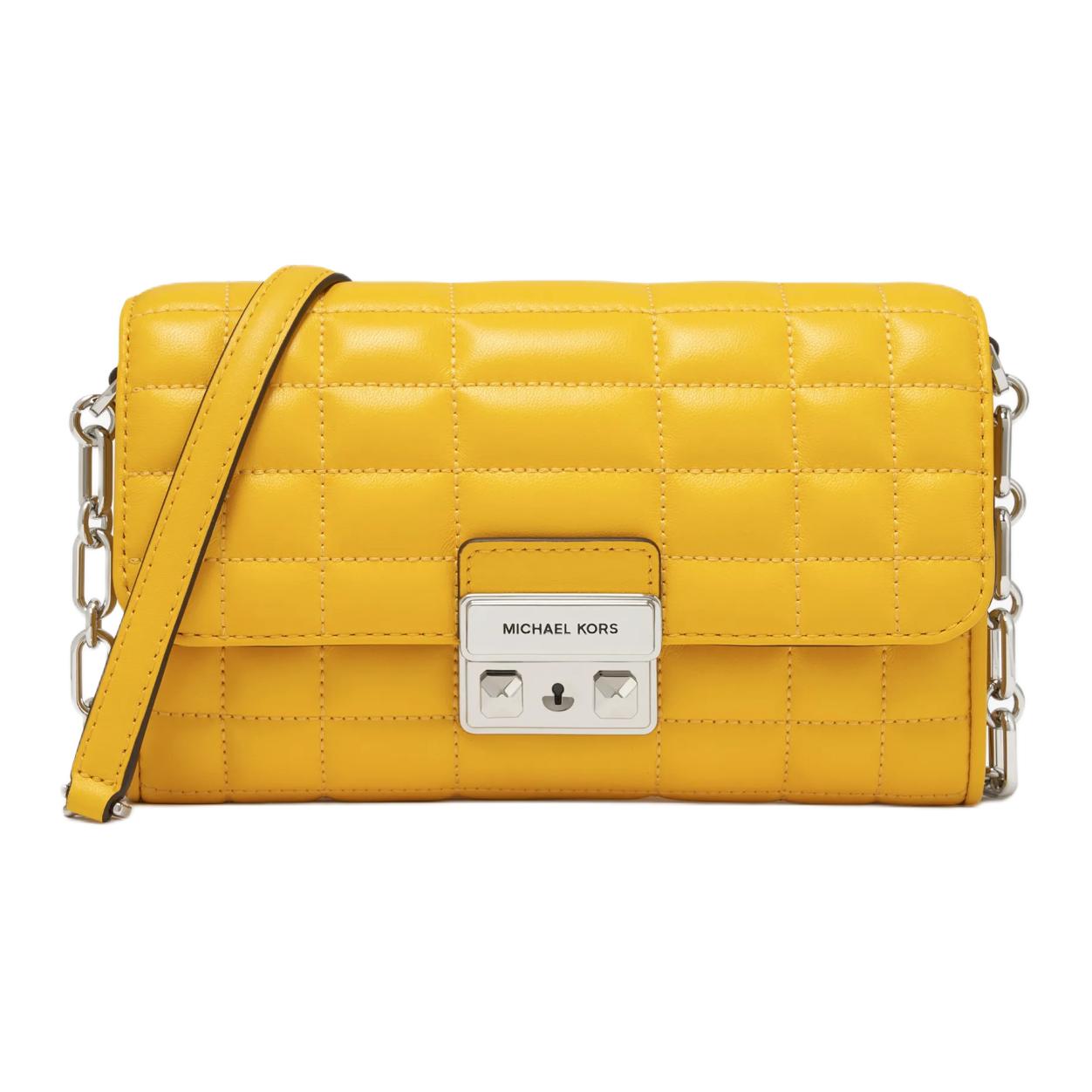 MICHAEL KORS Сумка через плечо Sheepskin с отделкой из спилка коровьей кожи, большая женская, yellow
MICHAEL KORS Сумка через плечо Sheepskin с отделкой из спилка коровьей кожи, большая женская, yellow