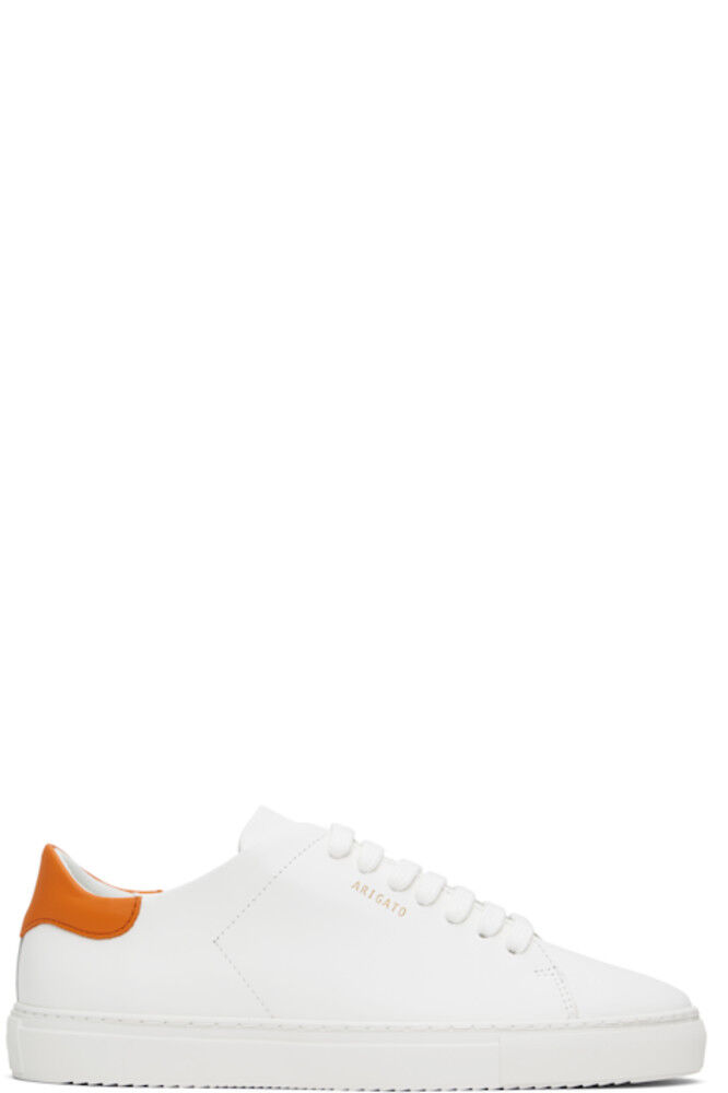 Бело-оранжевые кроссовки Clean 90 Axel Arigato
Бело-оранжевые кроссовки Clean 90 Axel Arigato