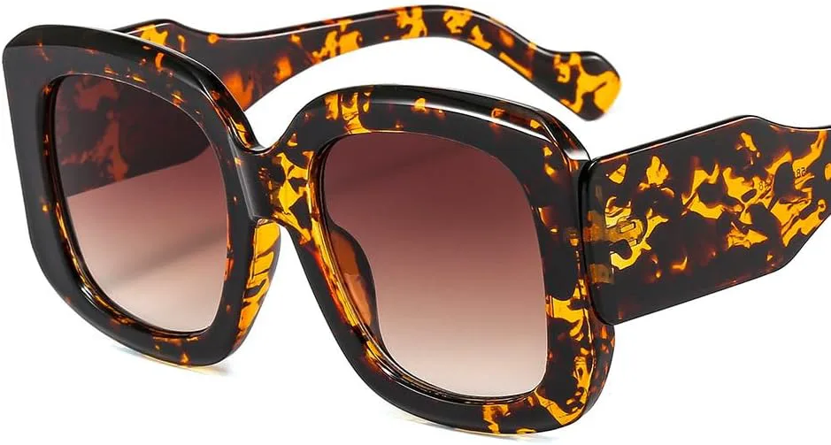 Панк-ретро солнцезащитные очки в широкой оправе с большими дужками, модные, для мужчин и женщин, защита от ультрафиолета UV400, винтажные очки HYYZZC, C3leopard
Панк-ретро солнцезащитные очки в широкой оправе с большими дужками, модные, для мужчин и женщин, защита от ультрафиолета UV400, винтажные очки HYYZZC, C3leopard