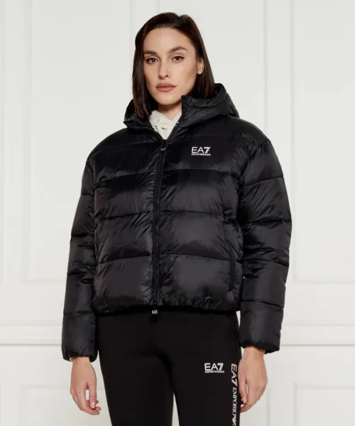 Утепленная куртка-бомбер Regular fit Ea7, черный
Утепленная куртка-бомбер Regular fit Ea7, черный