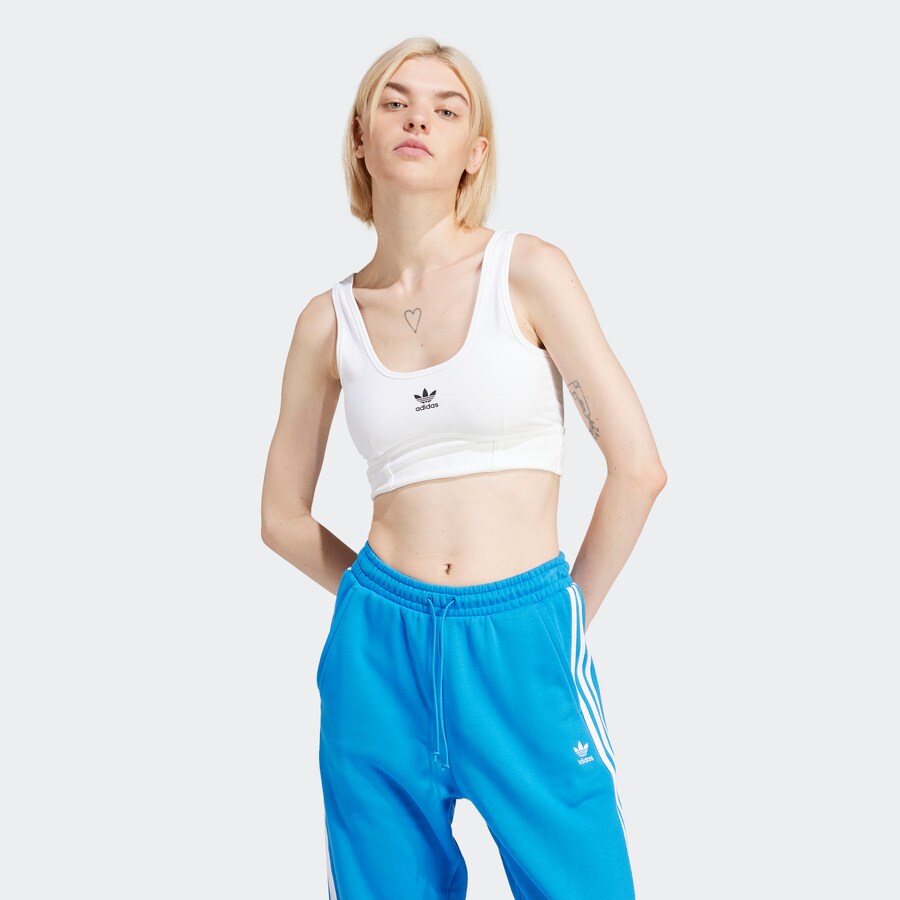 Бюстгальтер ADIDAS ORIGINALS Bralette Bra, белый
Бюстгальтер ADIDAS ORIGINALS Bralette Bra, белый