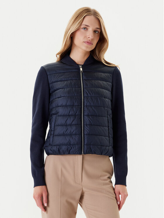 Куртка-Бомбер стандартный крой Pidina 50543236 Boss, синий 
Куртка-Бомбер стандартный крой Pidina 50543236 Boss, синий