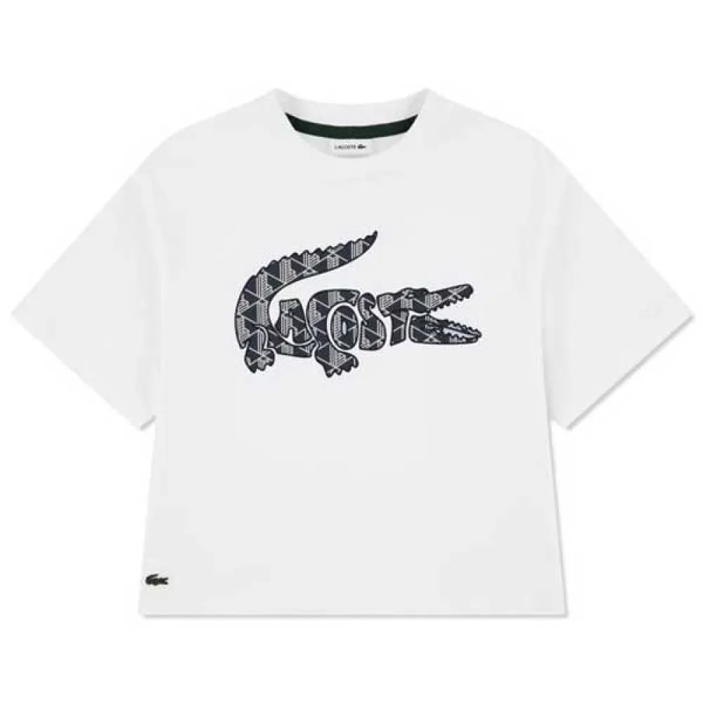 Футболка с коротким рукавом Lacoste Kids Monogram, белый
Футболка с коротким рукавом Lacoste Kids Monogram, белый