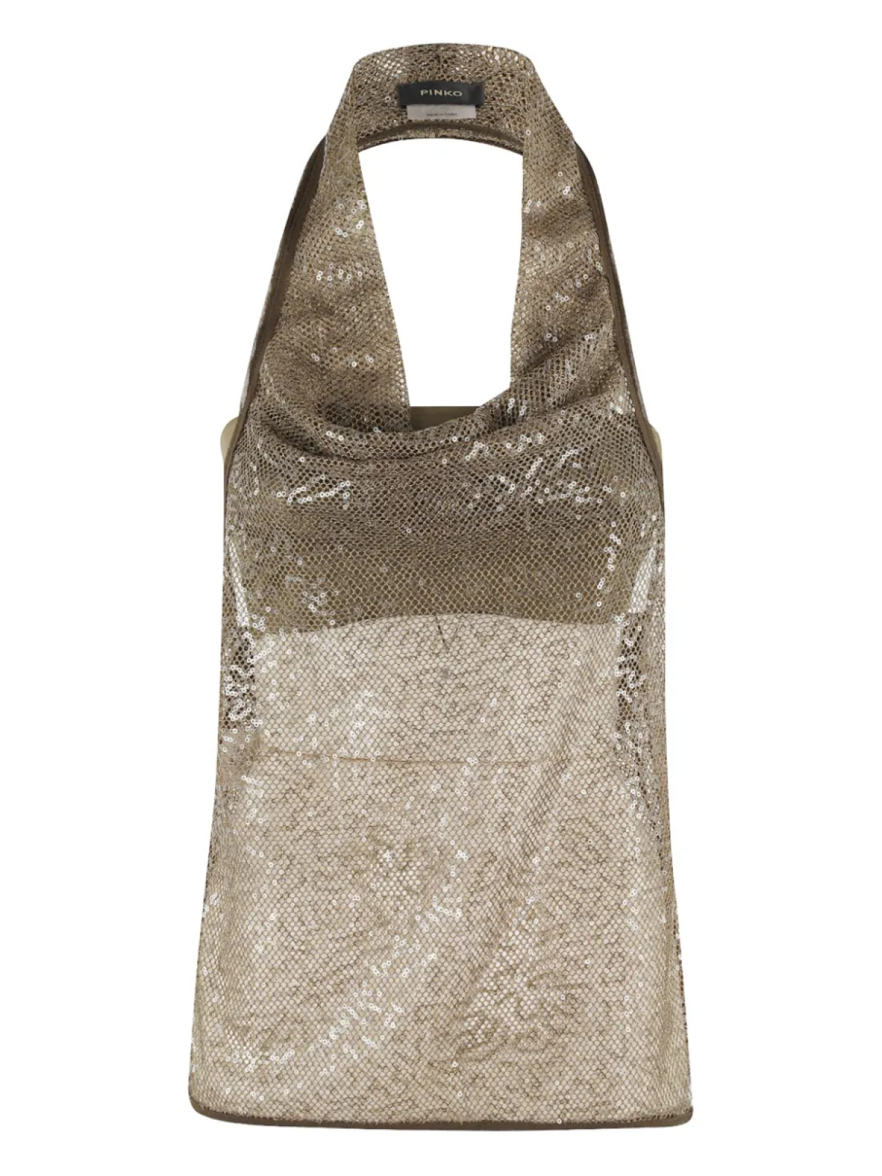 Топ с пайетками «Спасибо» PINKO, зеленый
Топ с пайетками «Спасибо» PINKO, зеленый