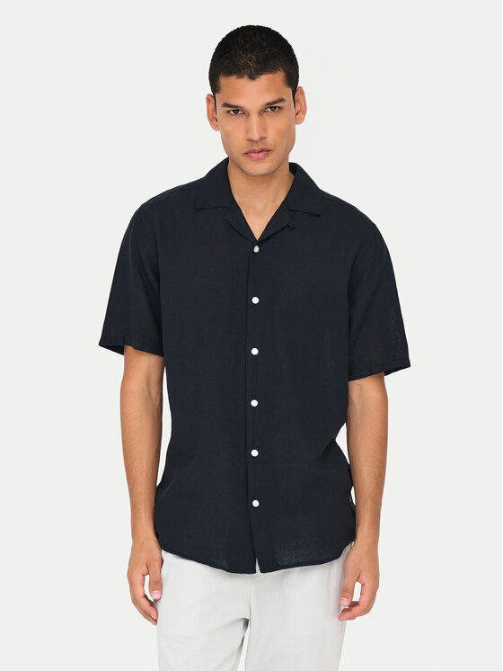 Рубашка облегающего кроя Caiden 22025116 Only & Sons, черный
Рубашка облегающего кроя Caiden 22025116 Only & Sons, черный