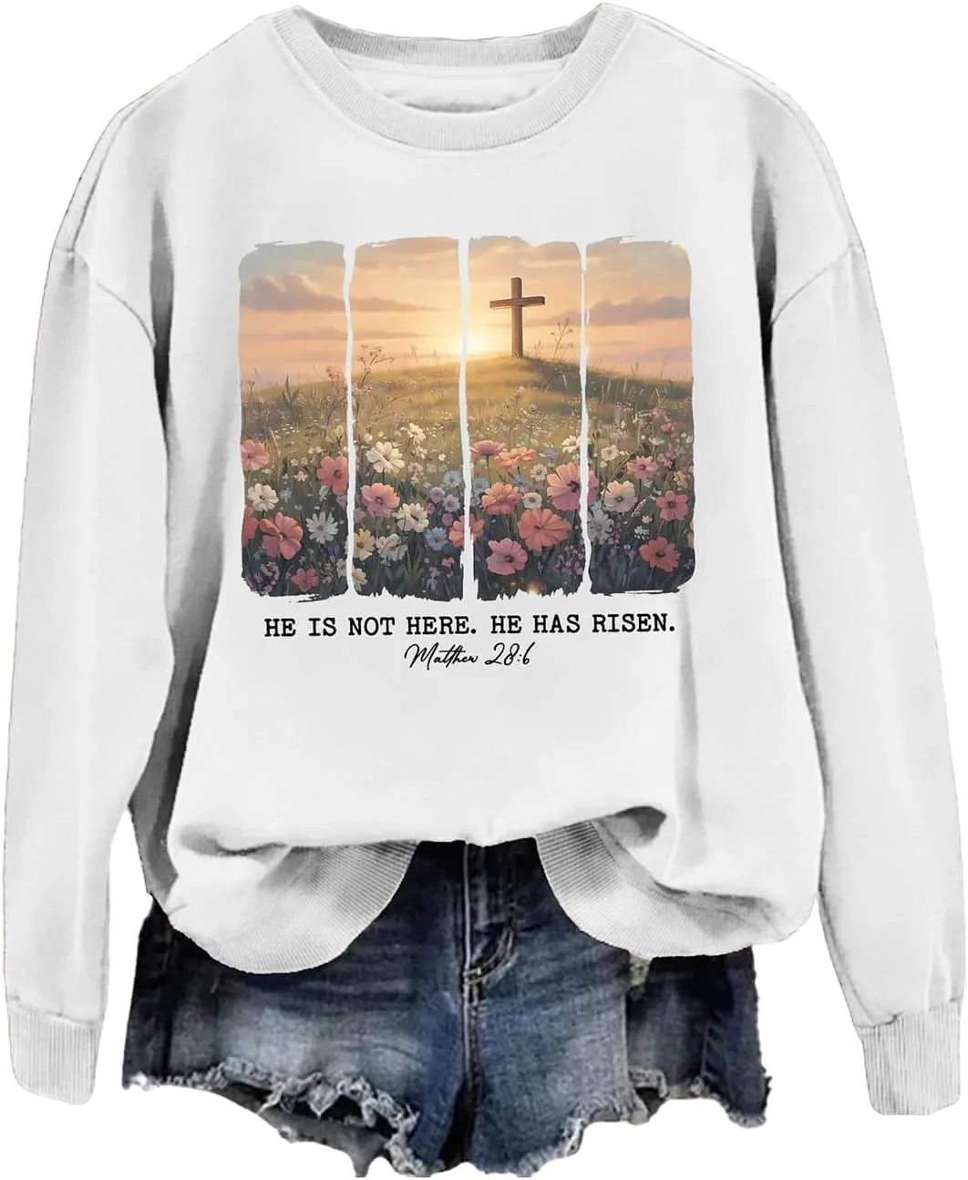 Толстовка He Is Not Here He Has Risen SIMJEW
Толстовка He Is Not Here He Has Risen SIMJEW