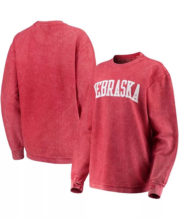 Женская толстовка-пуловер Scarlet Nebraska Huskers Comfy Cord Vintage-Like Wash Basic Arch Pressbox
Женская толстовка-пуловер Scarlet Nebraska Huskers Comfy Cord Vintage-Like Wash Basic Arch Pressbox