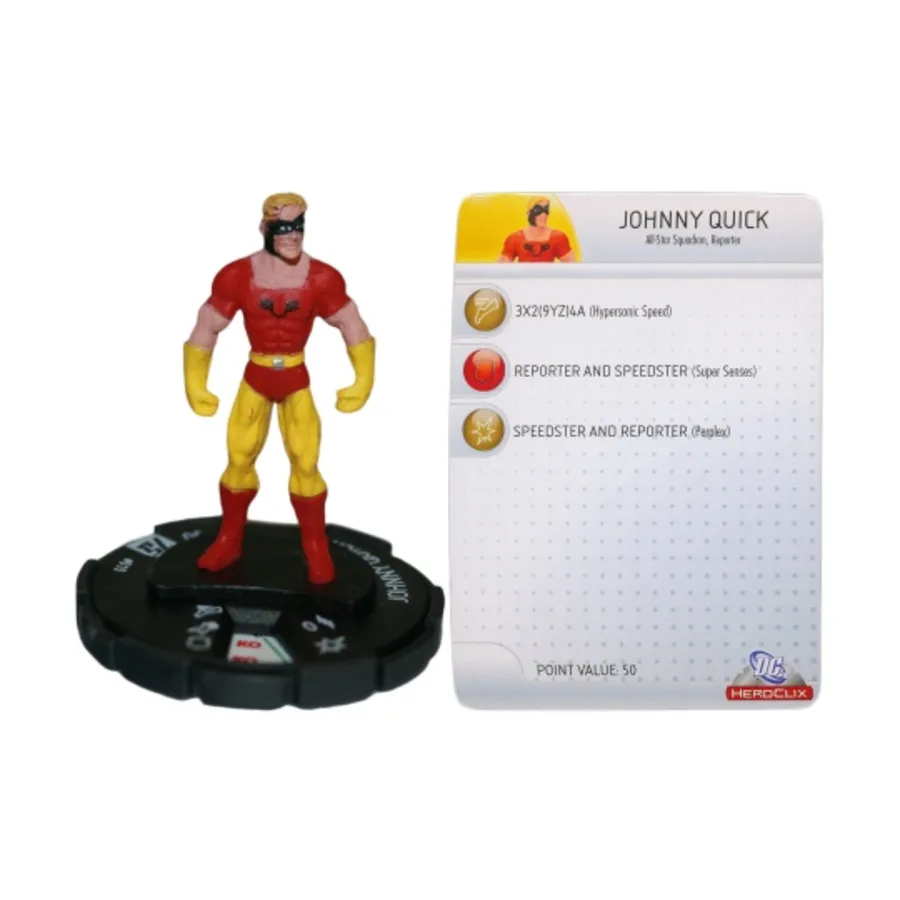 Джонни Квик # 010 (С), DC HeroClix - 75th Anniversary - Singles
Джонни Квик # 010 (С), DC HeroClix - 75th Anniversary - Singles