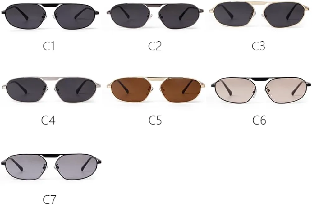 Солнцезащитные очки с защитой UV400 | Металлическая оправа, цветные линзы | Для женщин и мужчин, для занятий спортом на открытом воздухе и вождения DSVIGF, 03
Солнцезащитные очки с защитой UV400 | Металлическая оправа, цветные линзы | Для женщин и мужчин, для занятий спортом на открытом воздухе и вождения DSVIGF, 03