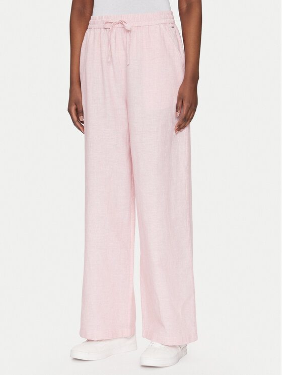 Брюки прямого кроя DW0DW20352 Tommy Jeans, розовый
Брюки прямого кроя DW0DW20352 Tommy Jeans, розовый