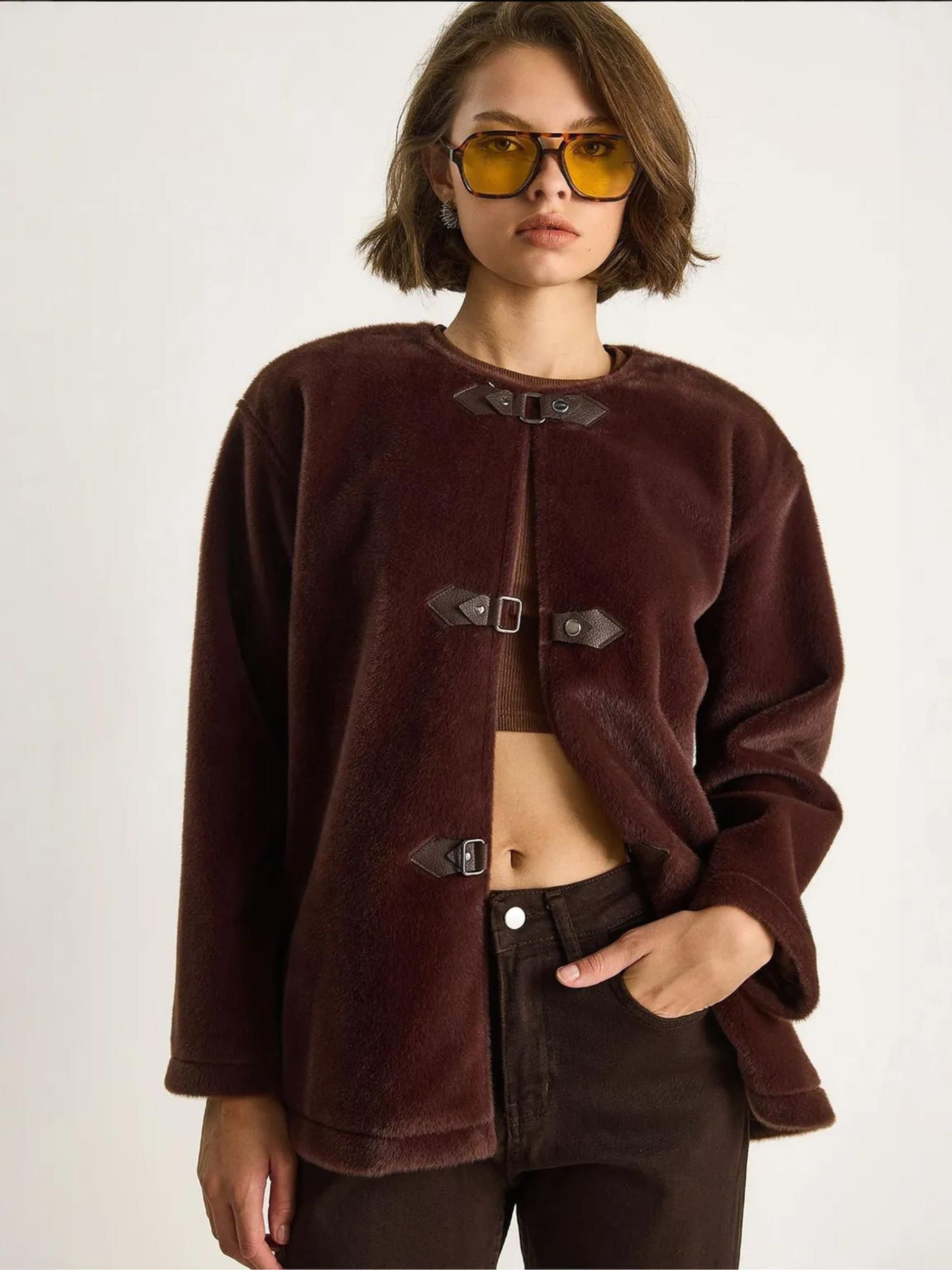 Bianco Lucci Куртка для межсезонья в цвете Chocolate
Bianco Lucci Куртка для межсезонья в цвете Chocolate