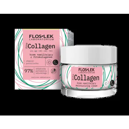 Flos-Lek Fitocollagen Pro Age Увлажняющий дневной и ночной крем, Floslek
Flos-Lek Fitocollagen Pro Age Увлажняющий дневной и ночной крем, Floslek