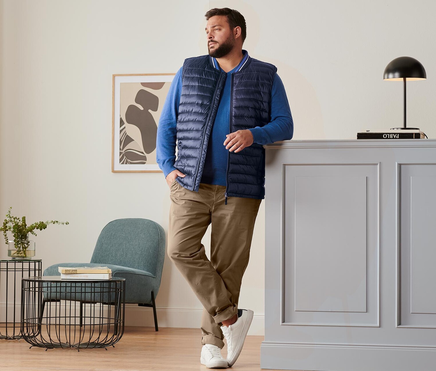 Льняной свитер королевского синего цвета Tchibo, королевский синий
Льняной свитер королевского синего цвета Tchibo, королевский синий