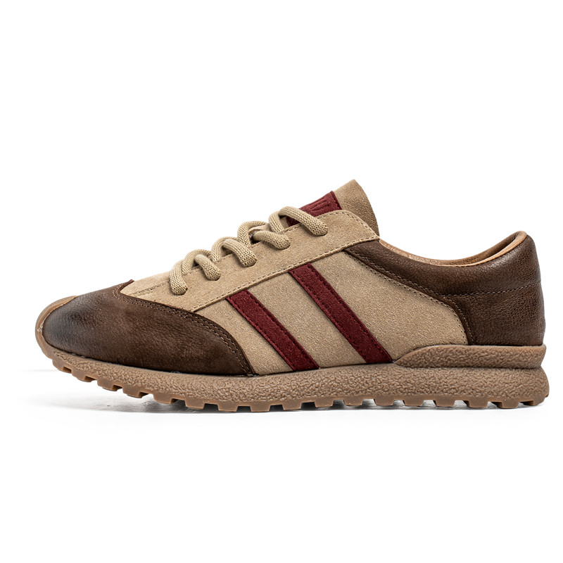 AD Дышащие и легкие низкие повседневные туфли мужские коричневого цвета
AD Дышащие и легкие низкие повседневные туфли мужские коричневого цвета