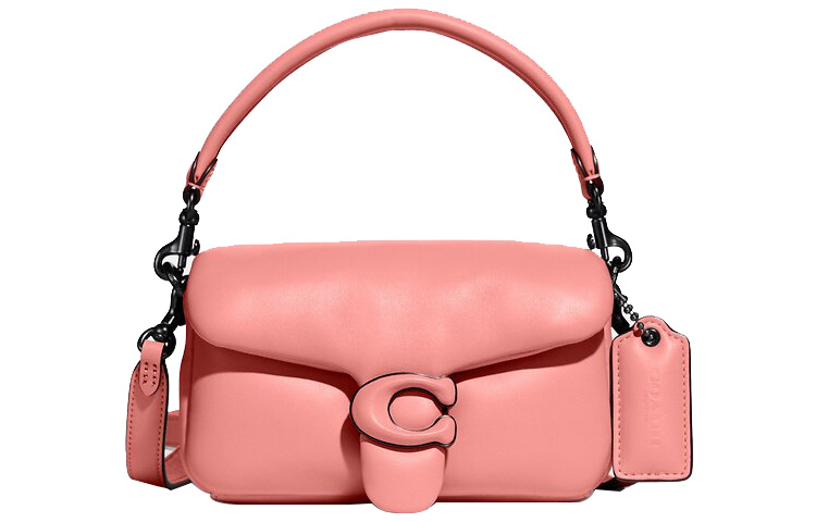 Сумка через плечо из овчины Tabby малого размера женская COACH макарун розовая
Сумка через плечо из овчины Tabby малого размера женская COACH макарун розовая