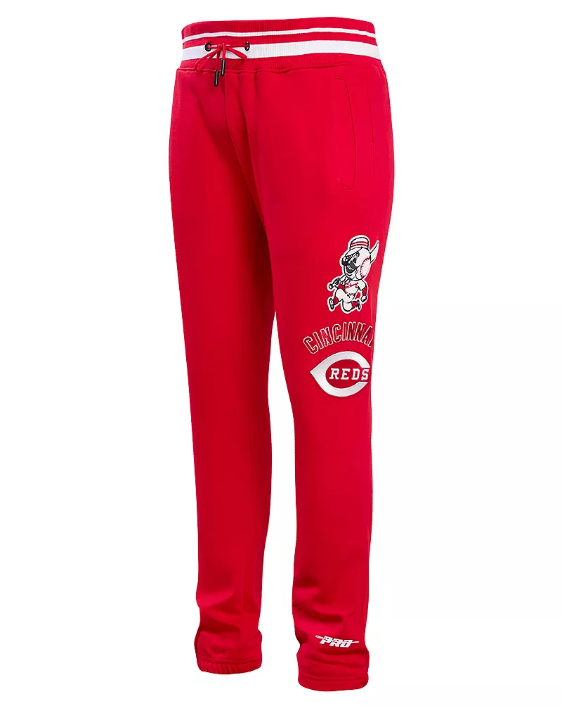Мужские флисовые спортивные штаны в стиле ретро Pro Standard Cincinnati Reds, красный
Мужские флисовые спортивные штаны в стиле ретро Pro Standard Cincinnati Reds, красный