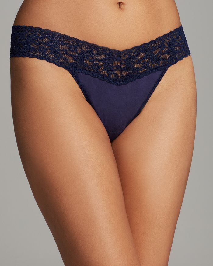 Хлопковые трусики-танга с оригинальной посадкой Hanky Panky
Хлопковые трусики-танга с оригинальной посадкой Hanky Panky