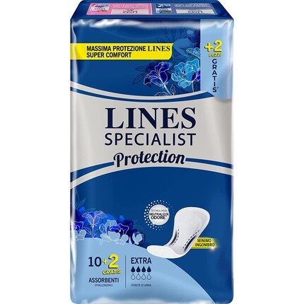 Lines Specialist Protection Экстраабсорбирующие легкие прокладки при недержании, 12 шт. в упаковке, 270 г
Lines Specialist Protection Экстраабсорбирующие легкие прокладки при недержании, 12 шт. в упаковке, 270 г