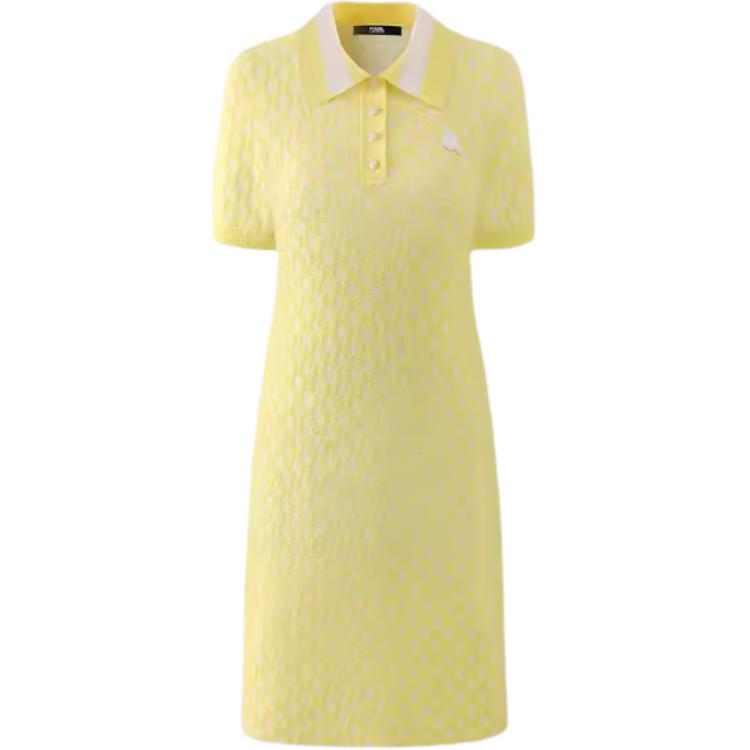 KARL LAGERFELD Желтое платье с короткими рукавами женское KARL LAGERFELD / Karl Lagerfeld Jeans
KARL LAGERFELD Желтое платье с короткими рукавами женское KARL LAGERFELD / Karl Lagerfeld Jeans