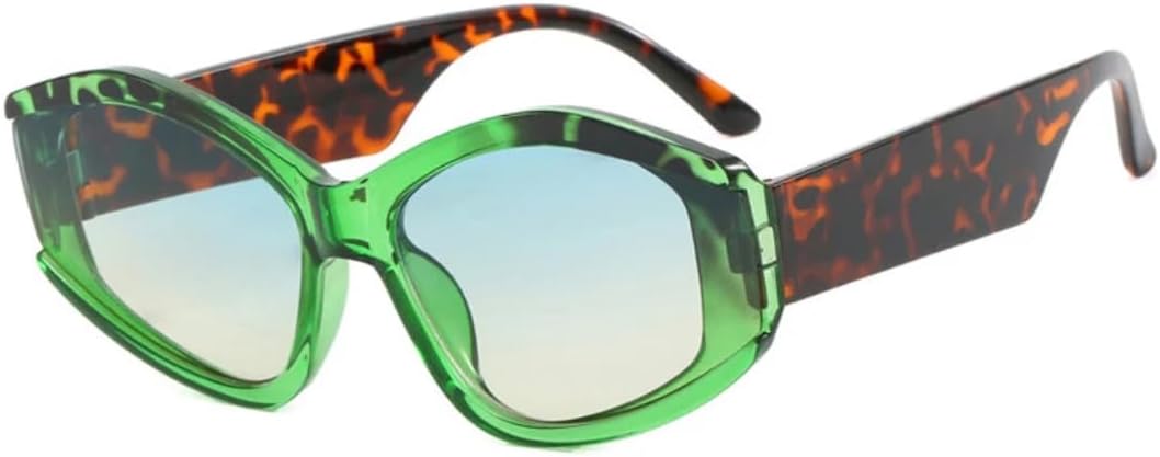 Солнцезащитные очки с защитой UV400 | Овальные линзы «кошачий глаз» разных цветов | Для женщин и мужчин | Для занятий спортом на открытом воздухе и вождения DSVIGF, Leopard Green
Солнцезащитные очки с защитой UV400 | Овальные линзы «кошачий глаз» разных цветов | Для женщин и мужчин | Для занятий спортом на открытом воздухе и вождения DSVIGF, Leopard Green