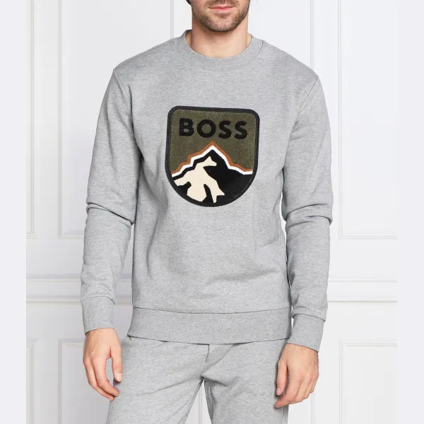 Толстовка Stadler классического кроя Boss, серый
Толстовка Stadler классического кроя Boss, серый