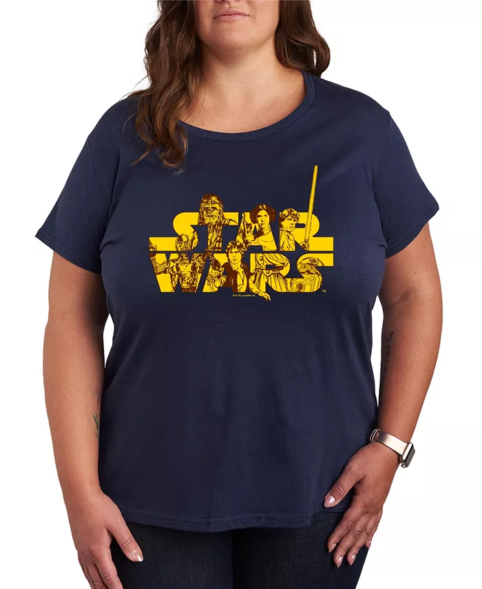 Футболка больших размеров с логотипом «Звездных войн» Hybrid Apparel, синий
Футболка больших размеров с логотипом «Звездных войн» Hybrid Apparel, синий