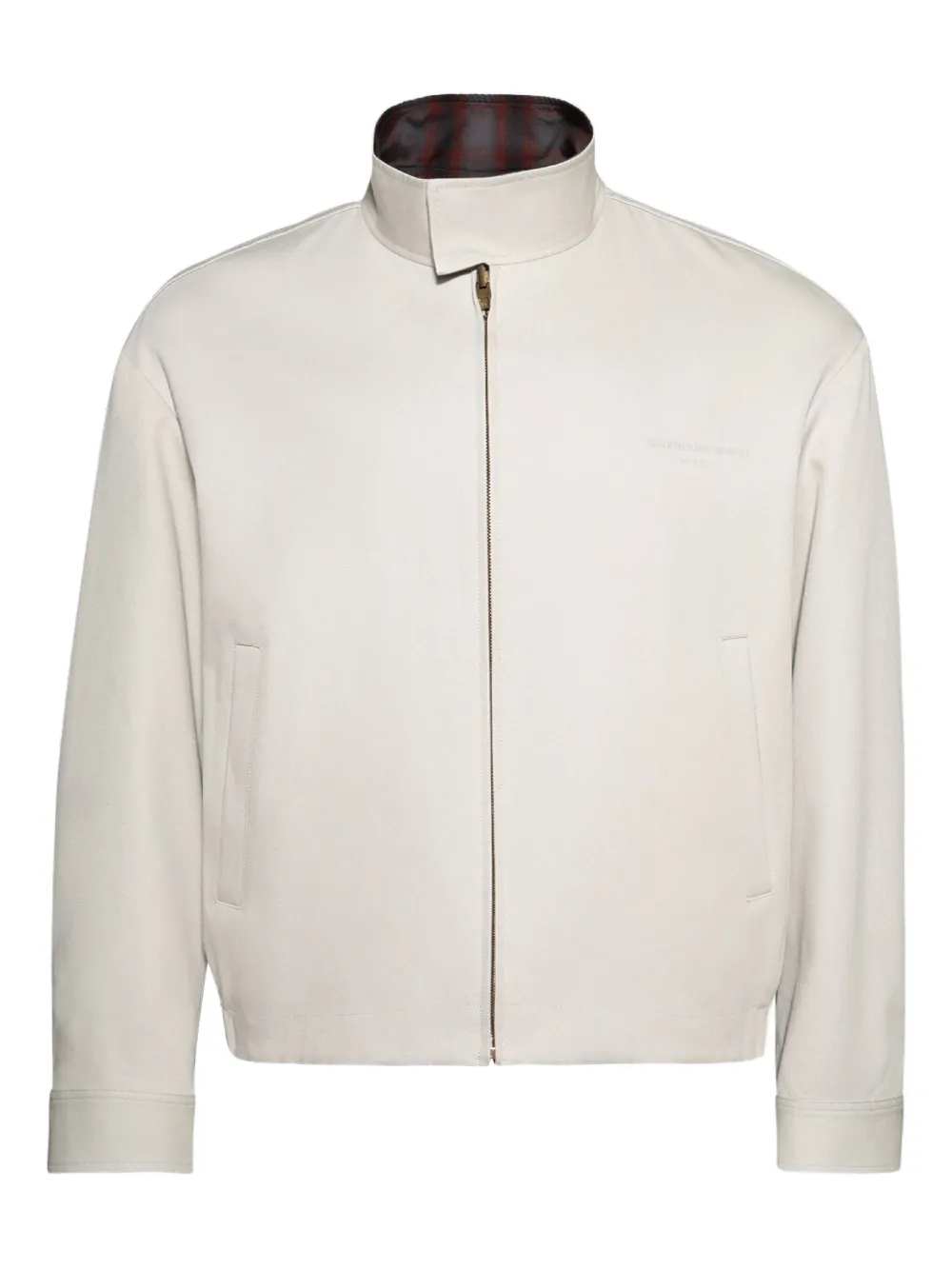 Двусторонняя куртка-бомбер в клетку Alexander Wang, нейтральный 
Двусторонняя куртка-бомбер в клетку Alexander Wang, нейтральный