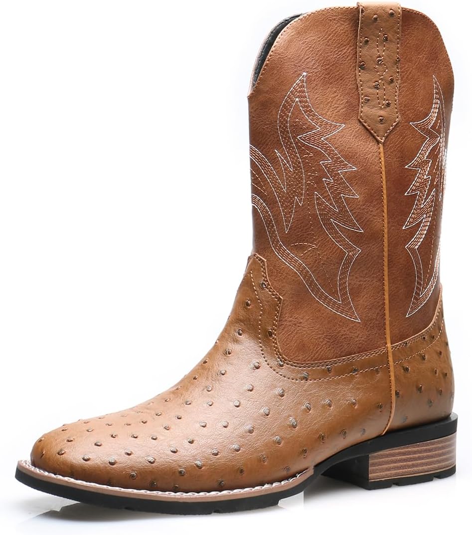 Мужские ковбойские сапоги в западном стиле с квадратным носком, вышитые, из искусственной кожи, с нашивками, сапоги типа «надень и иди», ковбойские сапоги рыцаря Generic, коричневый
Мужские ковбойские сапоги в западном стиле с квадратным носком, вышитые, из искусственной кожи, с нашивками, сапоги типа «надень и иди», ковбойские сапоги рыцаря Generic, коричневый