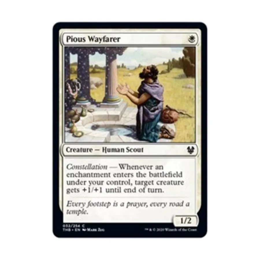 CCG Благочестивый путник (клавиша C), MTG - Theros Beyond Death
CCG Благочестивый путник (клавиша C), MTG - Theros Beyond Death