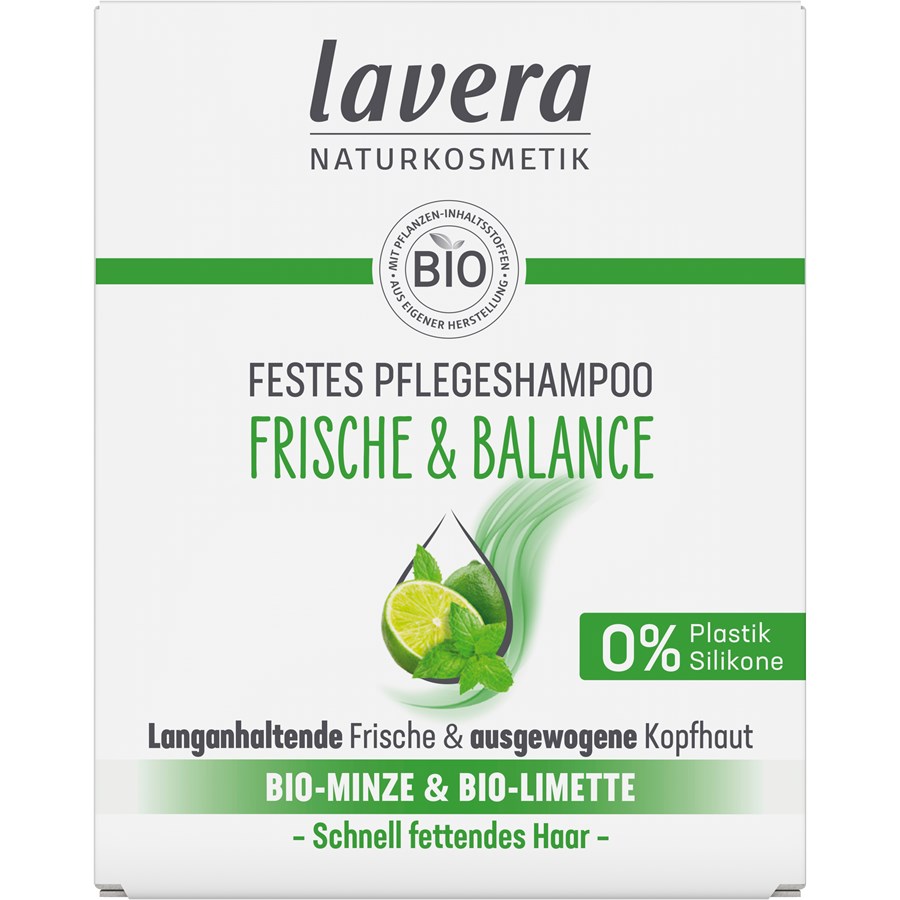 Шампунь Lavera Festes Pflegeshampoo Frische & Balance, 50 g
Шампунь Lavera Festes Pflegeshampoo Frische & Balance, 50 g