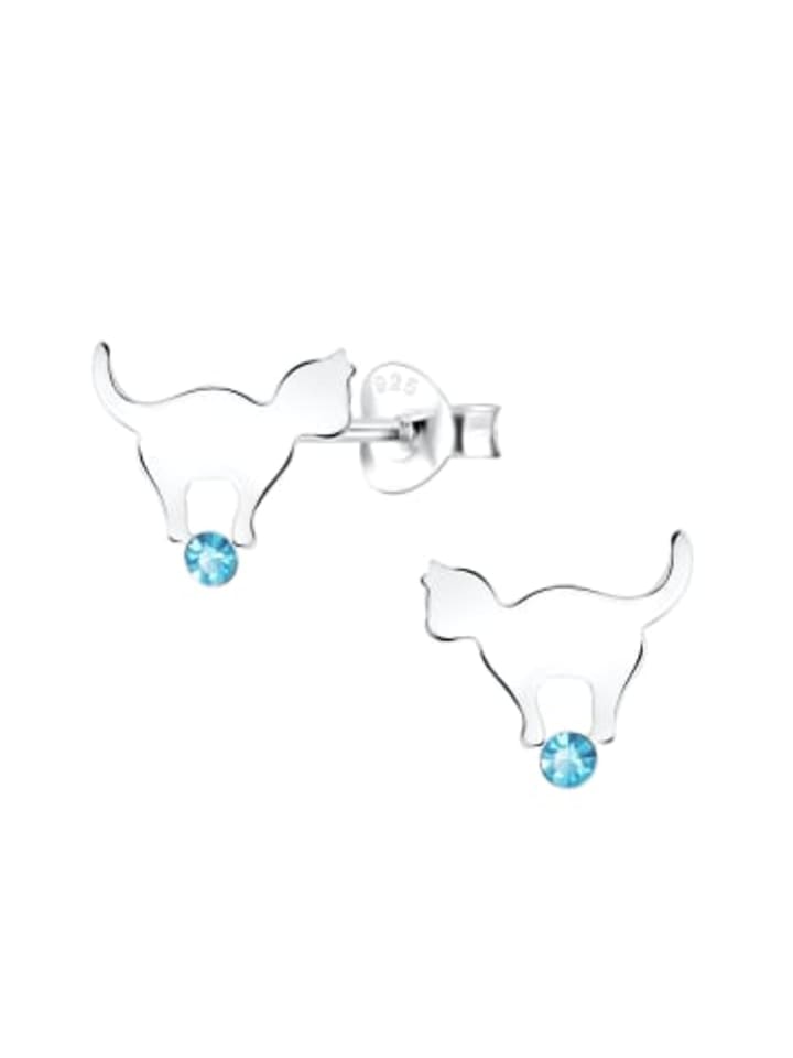 Alexander York Серьги в виде кошек, серьги-гвоздики с кристаллами из серебра 925 пробы, комплект из 2 штук
Alexander York Серьги в виде кошек, серьги-гвоздики с кристаллами из серебра 925 пробы, комплект из 2 штук