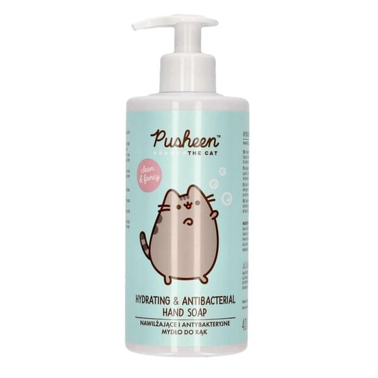 Увлажняющее и антибактериальное мыло для рук 400мл Pusheen, Hydrating & Antibacterial Hand Soap
Увлажняющее и антибактериальное мыло для рук 400мл Pusheen, Hydrating & Antibacterial Hand Soap