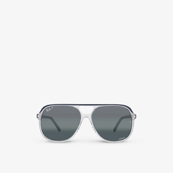 RB2198 Солнцезащитные очки-авиаторы Bill в квадратной оправе из ацетата Ray-Ban, синий
RB2198 Солнцезащитные очки-авиаторы Bill в квадратной оправе из ацетата Ray-Ban, синий