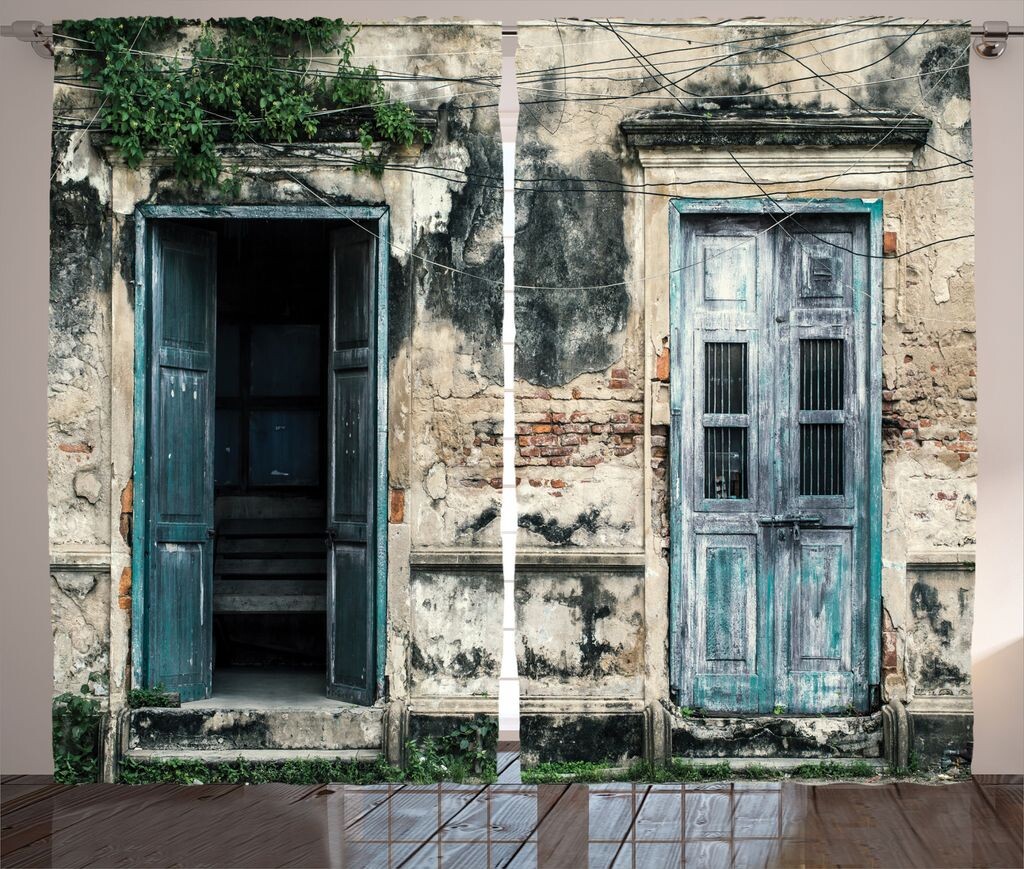 ABAKUHAUS Занавеска в деревенском стиле, Doors by Old Rock House, Ленточная занавеска с рюшами и петлями для спальни, 280 x 225 см, Серо-бирюзовый, серый
ABAKUHAUS Занавеска в деревенском стиле, Doors by Old Rock House, Ленточная занавеска с рюшами и петлями для спальни, 280 x 225 см, Серо-бирюзовый, серый