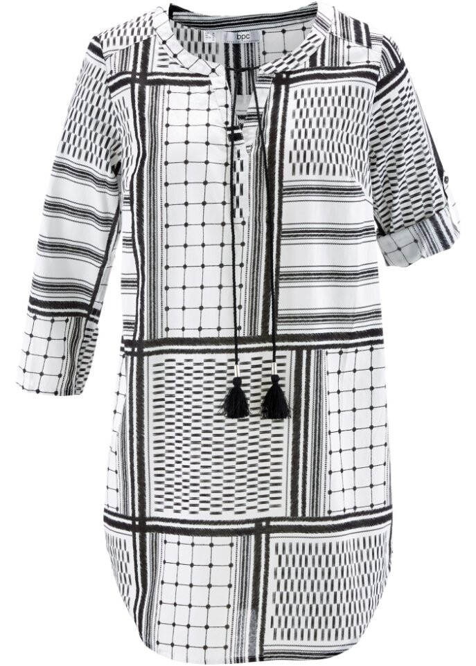 Блузка-туника с рукавами 3/4 Bpc Bonprix Collection, черный
Блузка-туника с рукавами 3/4 Bpc Bonprix Collection, черный