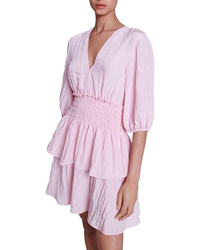 Мятое платье Maje Rapapam, розовый
Мятое платье Maje Rapapam, розовый