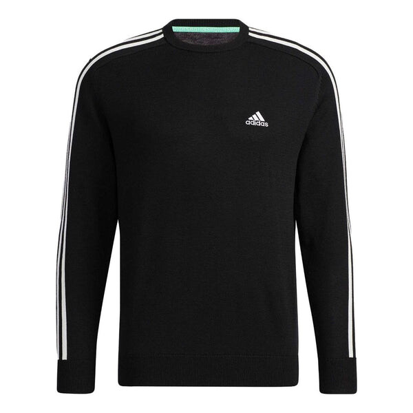 Футболка с 3 полосками, длинный рукав, круглый вырез, свитер Adidas, черный
Футболка с 3 полосками, длинный рукав, круглый вырез, свитер Adidas, черный