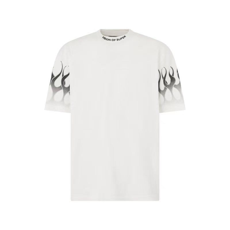 Футболка из хлопка с принтом flame Vision Of Super, белый
Футболка из хлопка с принтом flame Vision Of Super, белый