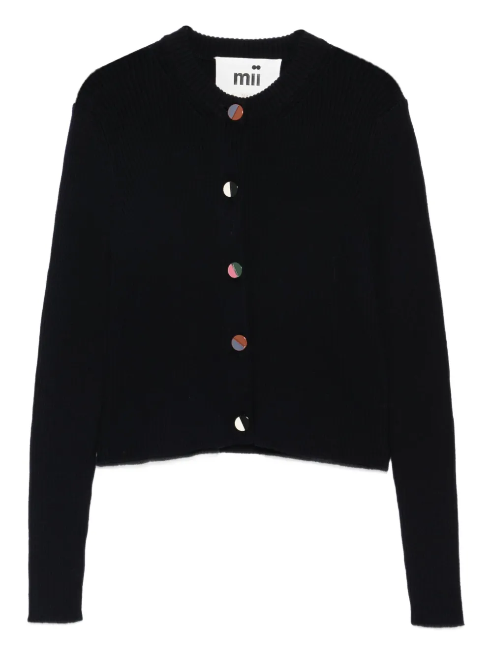 Кардиган на пуговицах Mii, синий
Кардиган на пуговицах Mii, синий