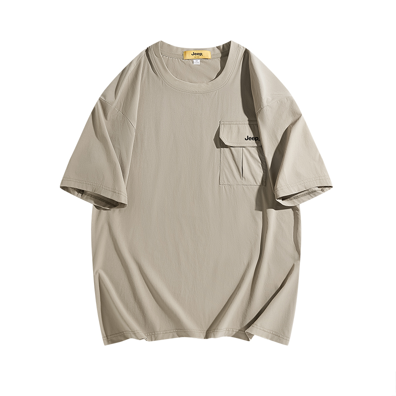 Футболка с коротким рукавом унисекс Jeep, хаки
Футболка с коротким рукавом унисекс Jeep, хаки