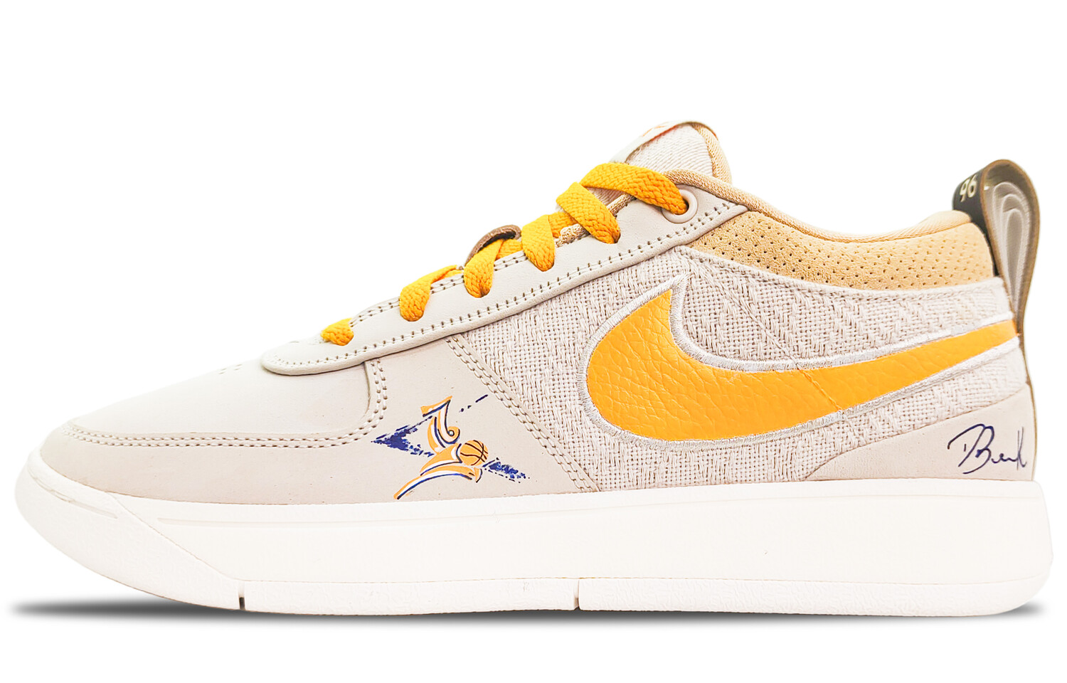 Мужские баскетбольные кроссовки Nike Book 1, Off-white 
Мужские баскетбольные кроссовки Nike Book 1, Off-white