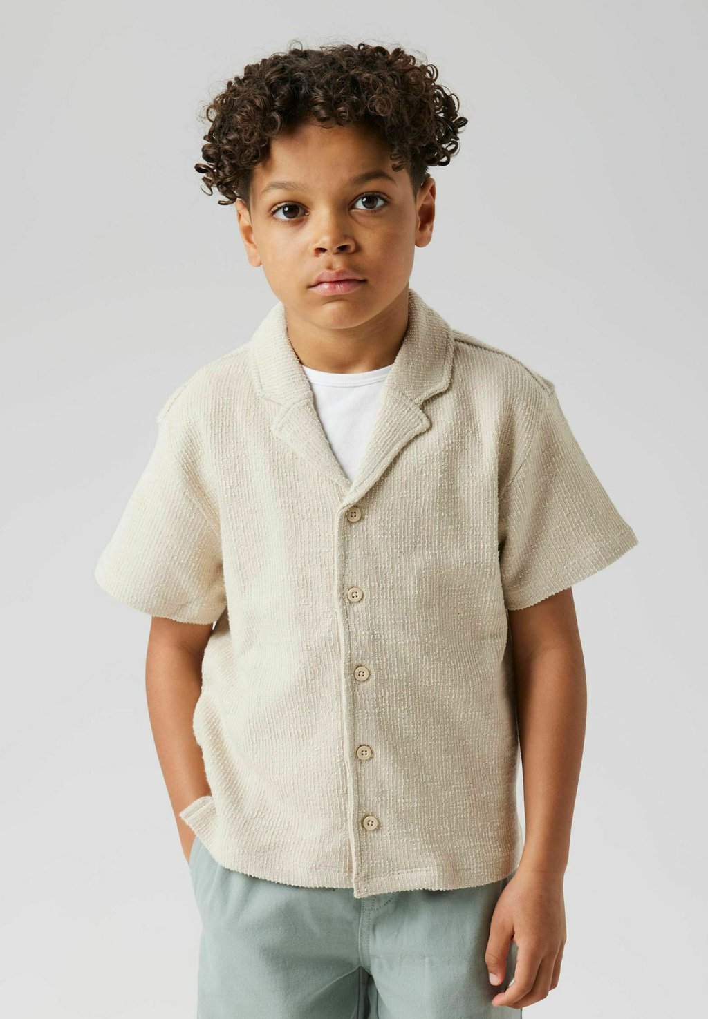 Рубашка Name it, бежевый
Рубашка Name it, бежевый