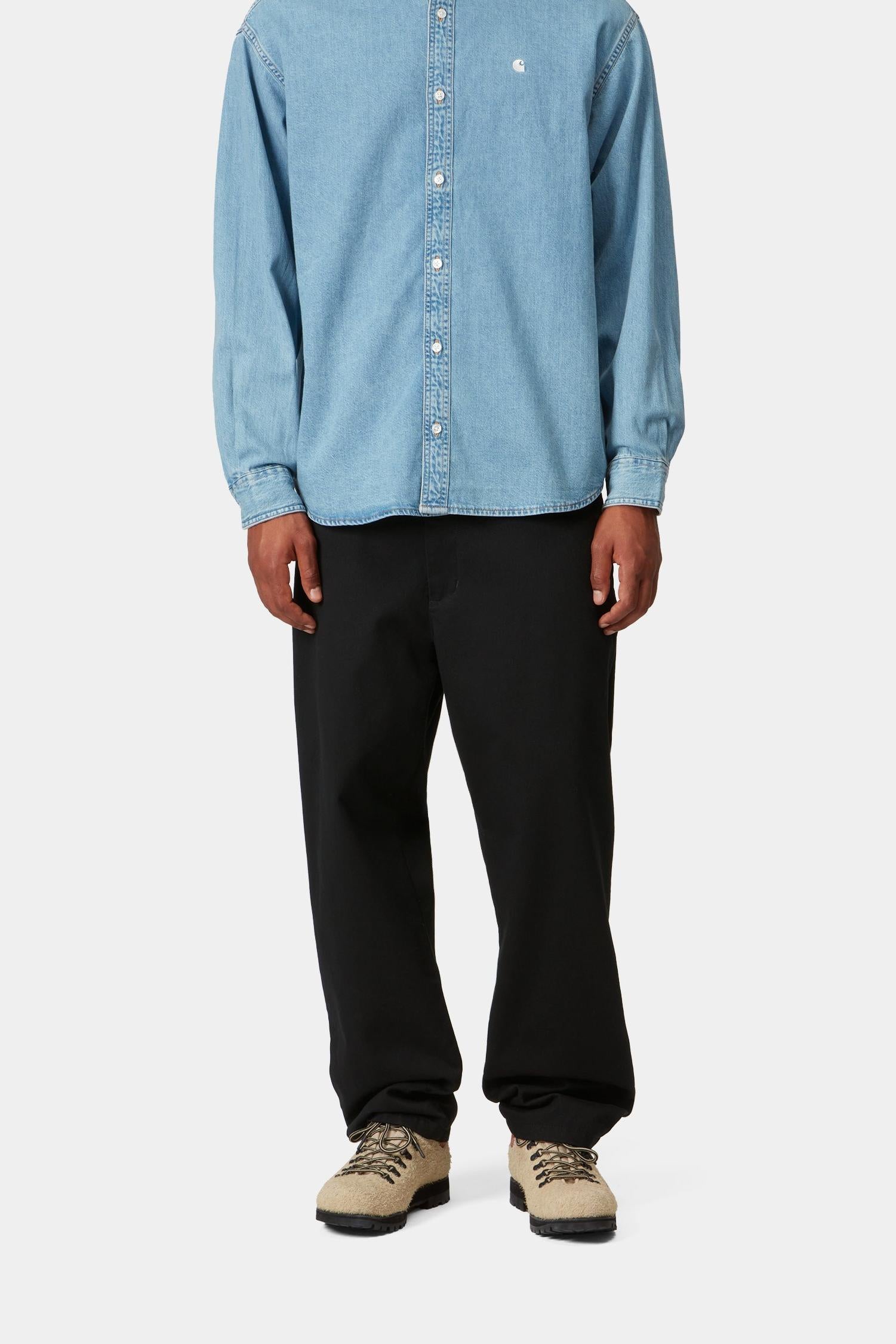 Брюки Calder из твила Jefferson (65% хлопок / 35% полиэстер) Carhartt, черный
Брюки Calder из твила Jefferson (65% хлопок / 35% полиэстер) Carhartt, черный