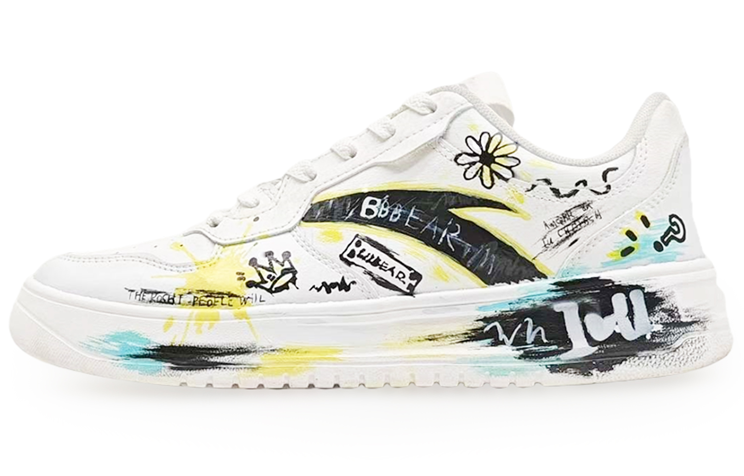 ANTA Кроссовки для скейтбординга с противоскользящей амортизацией, белые, мужские
ANTA Кроссовки для скейтбординга с противоскользящей амортизацией, белые, мужские