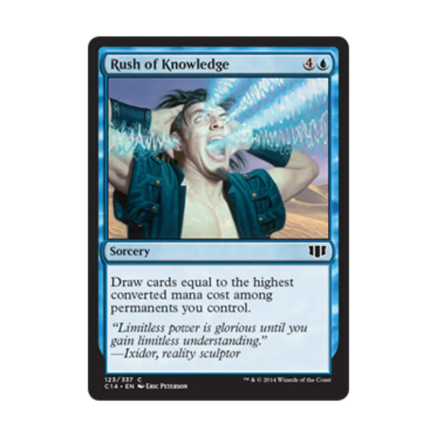 CCG Прилив знаний (С), MTG - Commander 2014
CCG Прилив знаний (С), MTG - Commander 2014