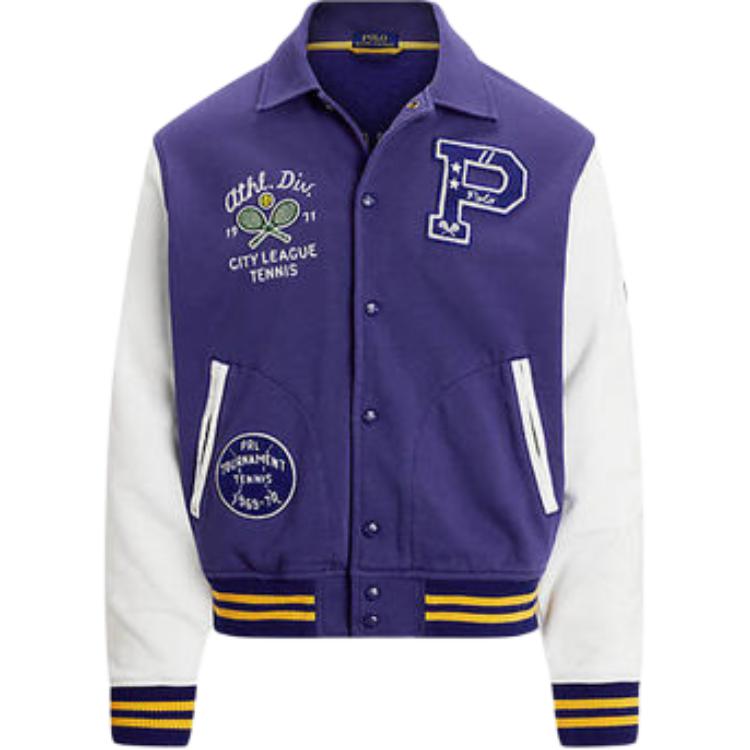 Бейсбольная куртка Polo Ralph Lauren, фиолетовый
Бейсбольная куртка Polo Ralph Lauren, фиолетовый