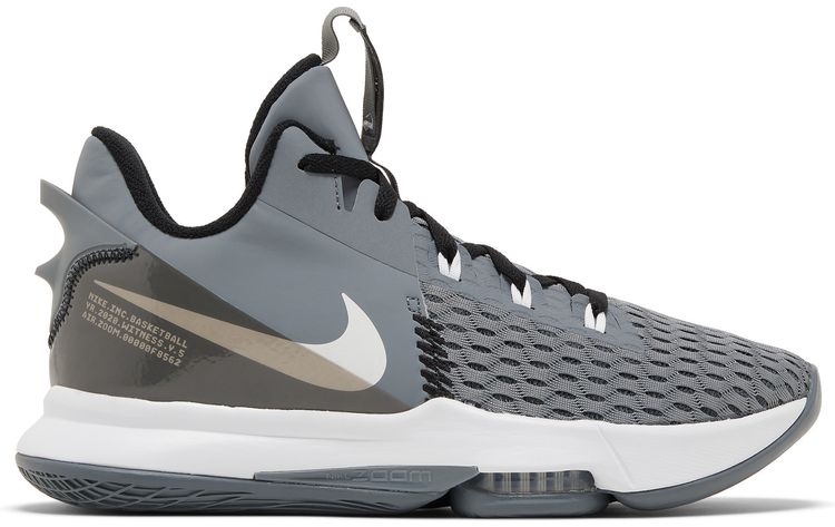Кроссовки Nike LeBron Witness 5 'Cool Grey', серый
Кроссовки Nike LeBron Witness 5 'Cool Grey', серый
