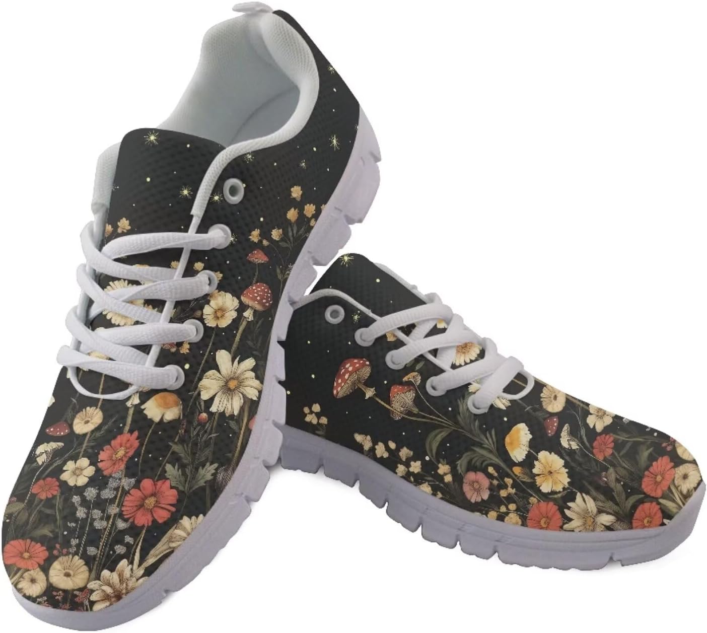 Кроссовки Jeiento для бега, модные и дышащие, для женщин и мужчин, с мягкой амортизацией, спортивные кроссовки для ходьбы и тренировок в спортзале, Cute Cottagecore Flowers
Кроссовки Jeiento для бега, модные и дышащие, для женщин и мужчин, с мягкой амортизацией, спортивные кроссовки для ходьбы и тренировок в спортзале, Cute Cottagecore Flowers